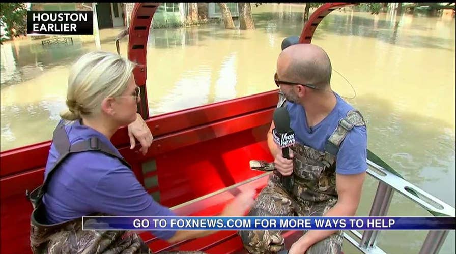 Firefighter loses his home to Harvey