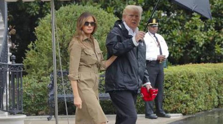 Social media reacts to Trump's Harvey donations