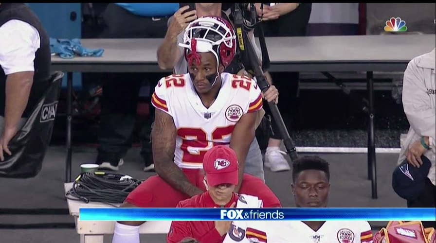 Chiefs Player Sits for National Anthem on NFL's Opening Night