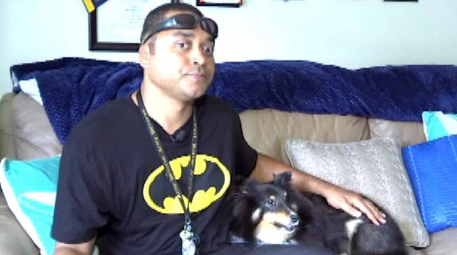 Vision-impaired vet, restaurant at odds over comfort dog