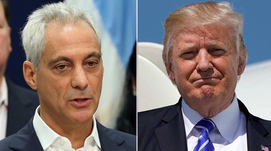 Mayor Emanuel declares Chicago a 'Trump-free zone'