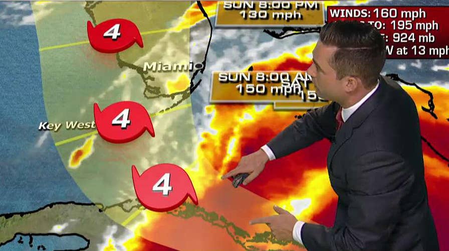 Models predict Irma will run up Florida's Gulf Coast