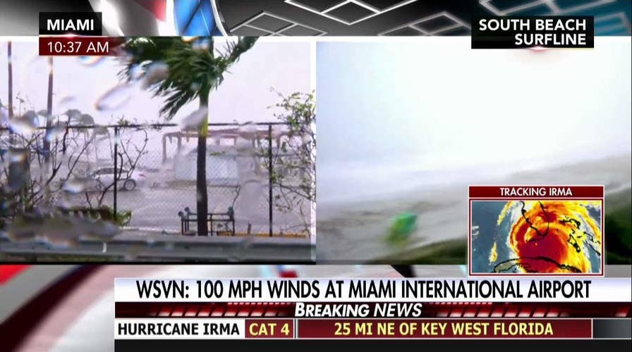 Riding Out Irma in Miami: Storm Is 'Swirling,' Not 'Freight Train' Like Andrew