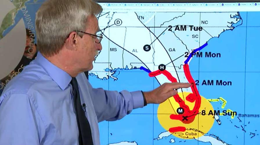 National Hurricane Center: Irma makes northward shift