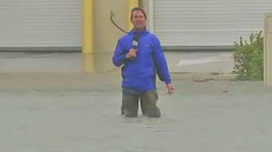 Hurricane Irma floodwaters rising in Miami