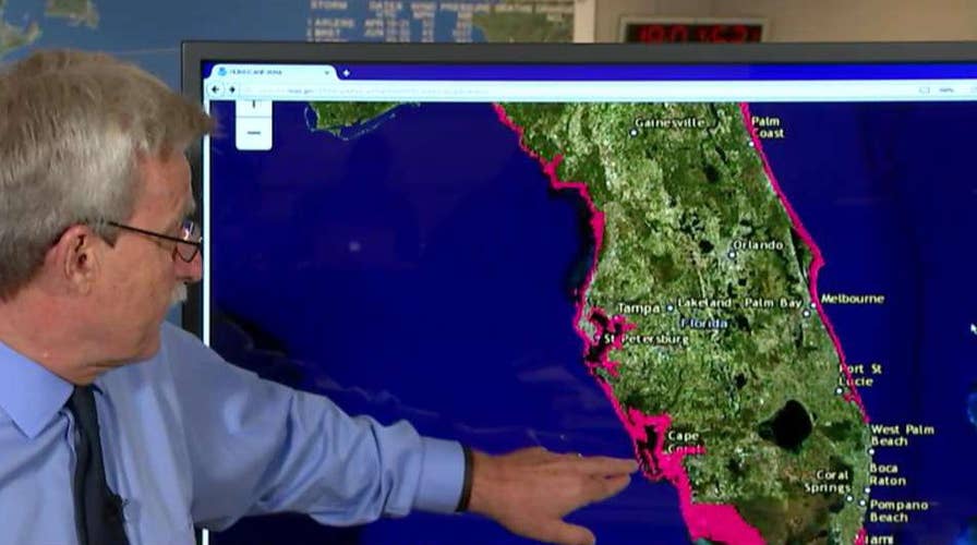 National Hurricane Center provides an update on Irma