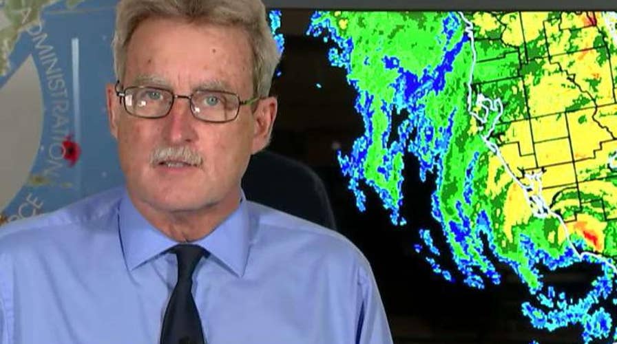 Eye of Hurricane Irma passed over Naples, Florida