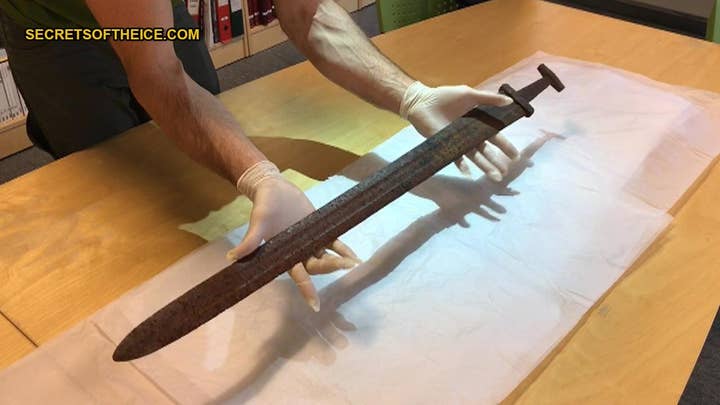 Hunter discovers Viking sword on Norwegian mountain