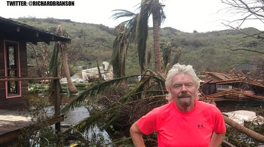 Richard Branson reveals Irma's Caribbean destruction