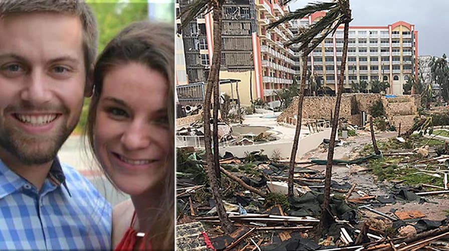 Honeymooners describe riding out Hurricane Irma in Caribbean