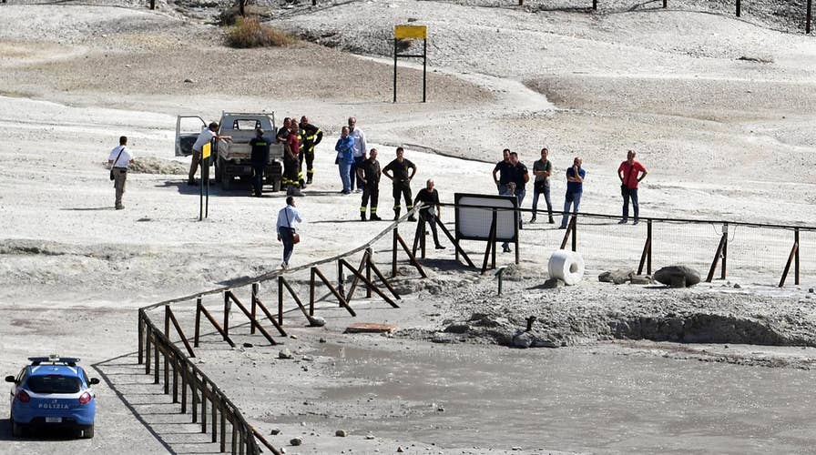 Family dies after falling into volcanic crater in Italy