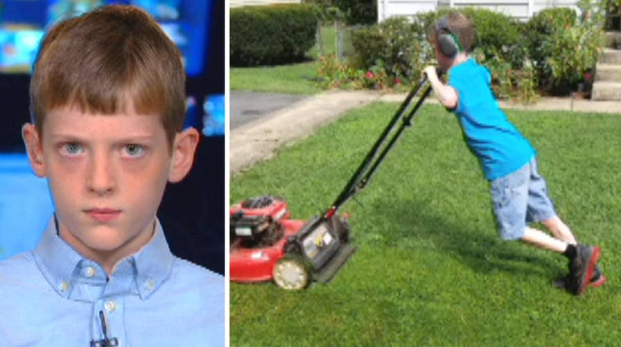 11-year-old speaks out on offer to mow White House lawn