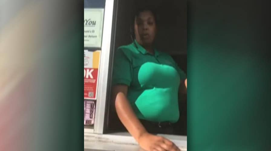Warning, graphic content: McDonald's worker harasses patron