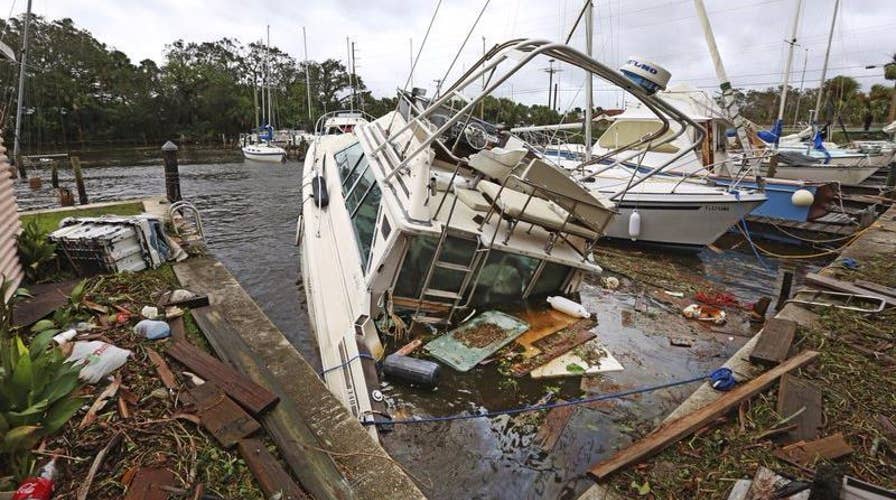 Crews work to restore power to Marco Island, Florida