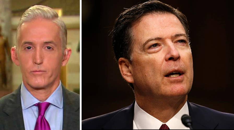 Gowdy reacts to WH suggesting Comey broke federal law