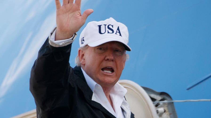 Trump, VP Pence travel to Florida to assess the damage