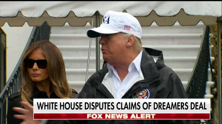 White House disputes claims of 'Dreamers' deal