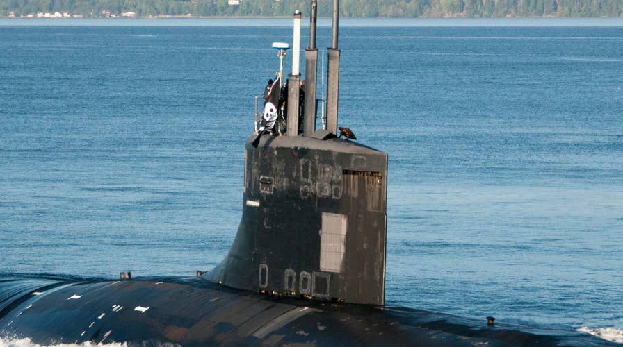 USS Jimmy Carter flies pirate flag Jolly Roger