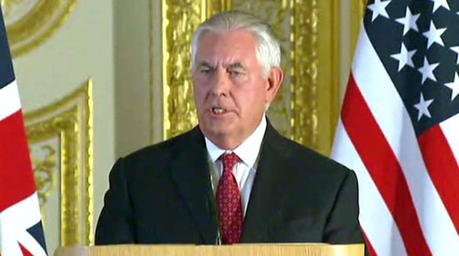 Tillerson meets with counterparts to discuss North Korea