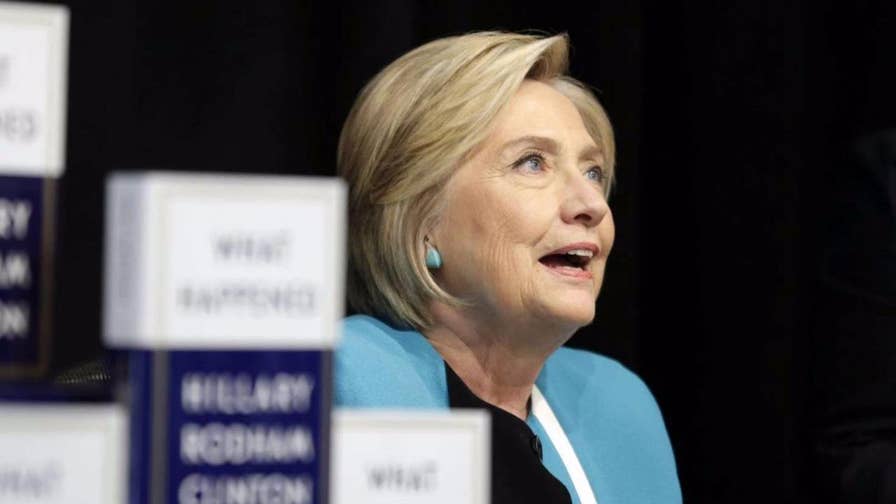 Former Democratic presidential nominee points plenty of fingers for her 2016 election loss in her new memoir; reaction and analysis on 'The Five'