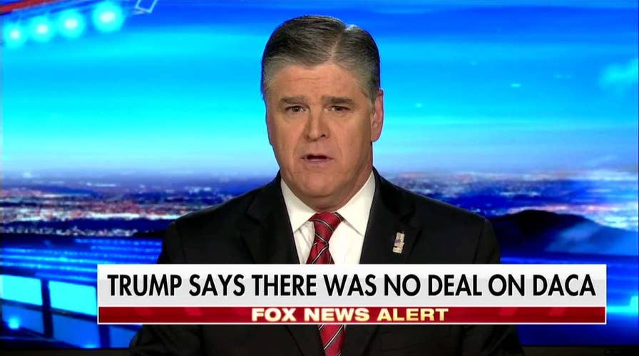 Hannity Monologue on Trump Schumer Meeting