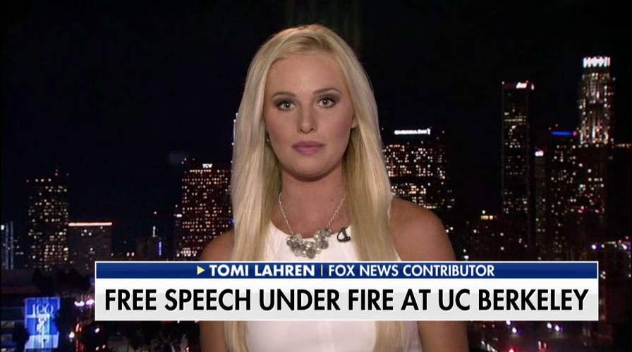 Tomi Lahren on protests of Shapiro's Berkeley speech
