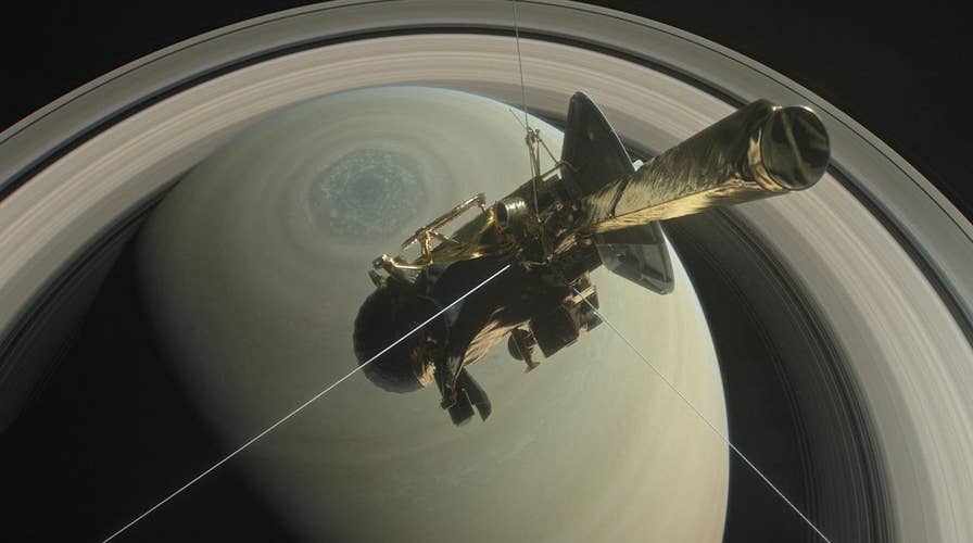 NASA’s Cassini spacecraft crashed into Saturn