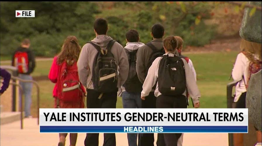 Yale Replaces 'Freshman,' 'Upperclassman' With Gender-Neutral Terms