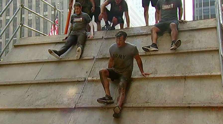 'Fox & Friends' anchors take on a Tough Mudder course
