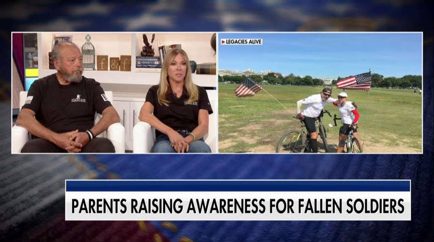 Gold Star Parents Bike Across Country to Honor Their Children