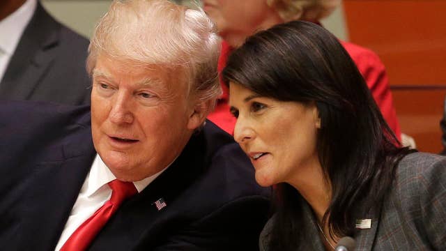 Trump Haley Take Message Of Reform To Un On Air Videos Fox News 9198