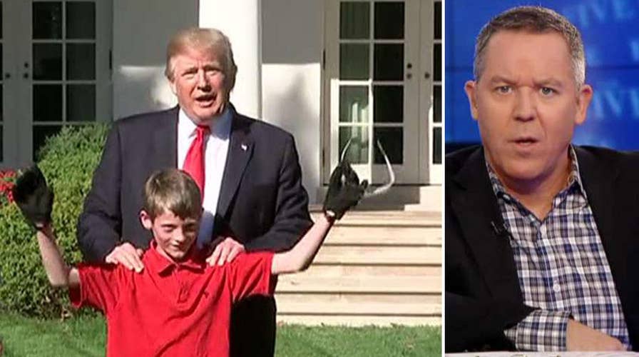 Gutfeld: Trump gets mowed by the press