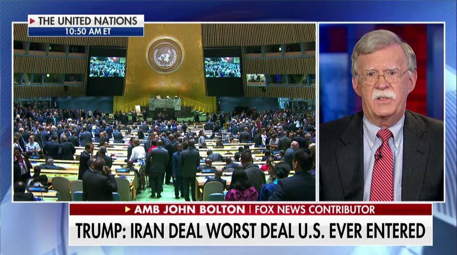 Bolton on President Trump's UN Speech