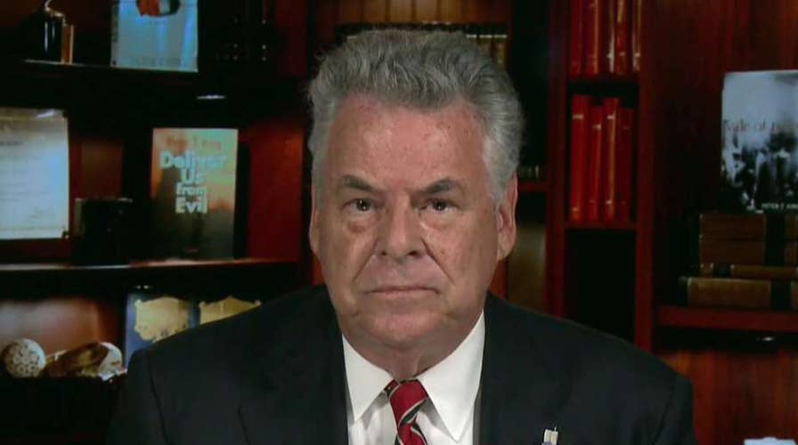 Rep. King praises Trump's speech as 'forceful and realistic'