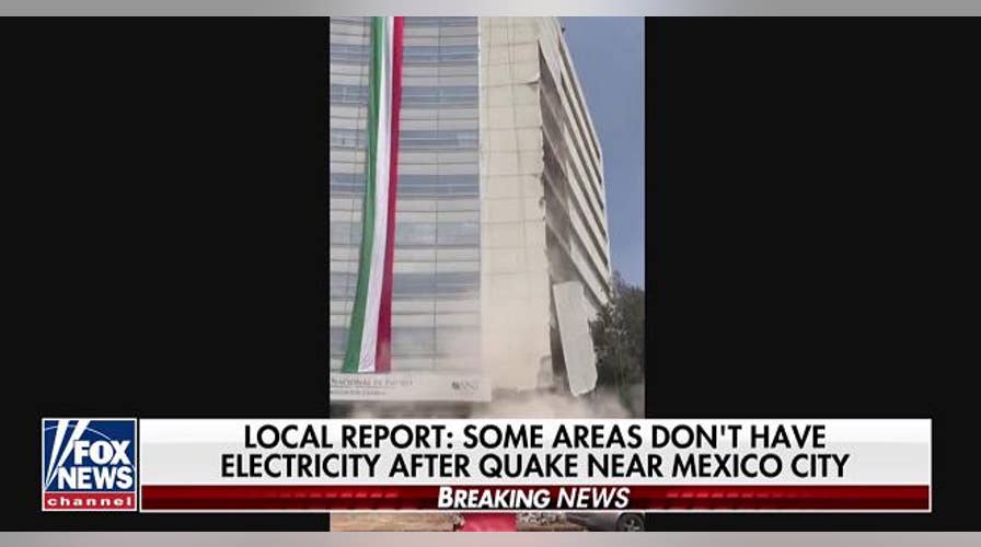 Early Video of Mexican Earthquake