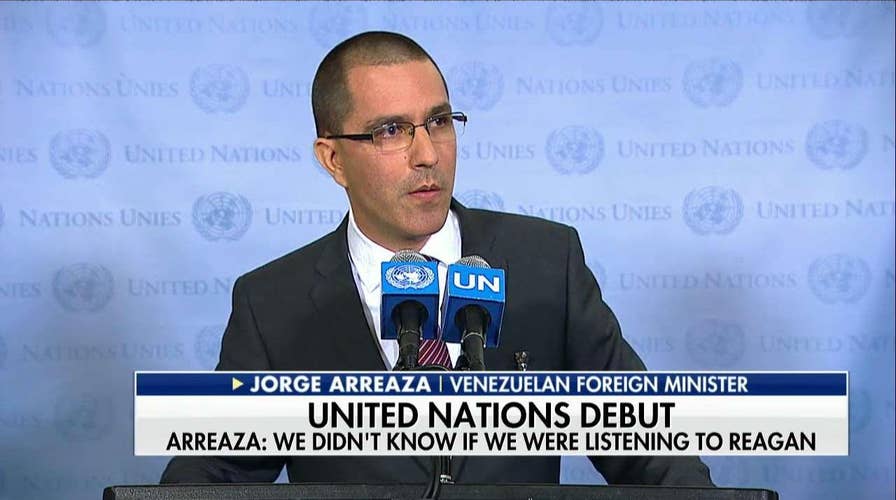 Arreaza Bashes Trump at UN