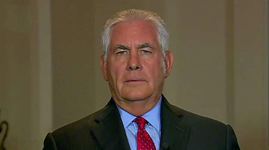 Tillerson on Russia, Trump's UN speech, NKorea, Iran deal