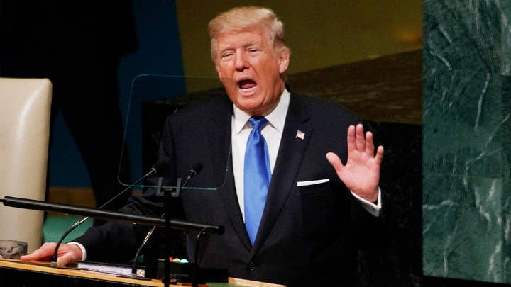 What did voters think of President Trump's UN address?