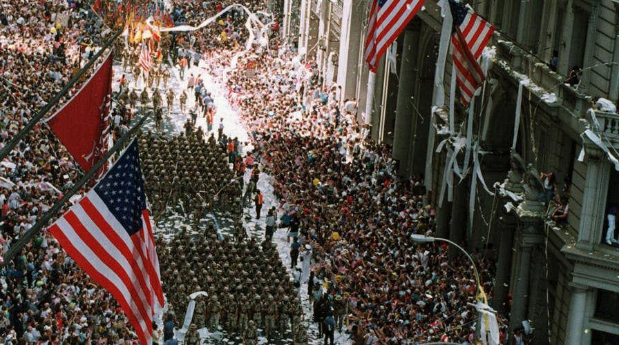 What kind of message would a US military parade send?