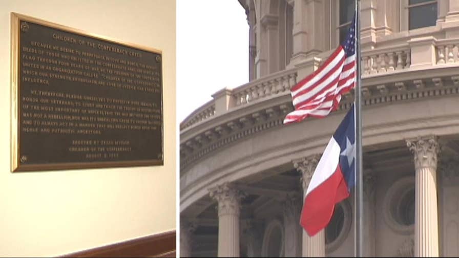 House speaker Joe Straus sends letter to Governor Abbott calling for the removal of marker from the state Capitol