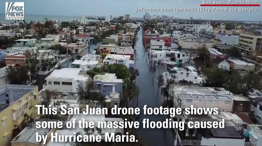 Hurricane Maria: Drone footage shows devastation