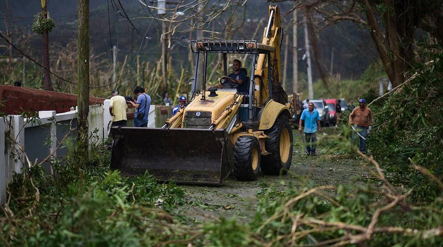 Puerto Ricans 'fending for themselves' after Hurricane Maria