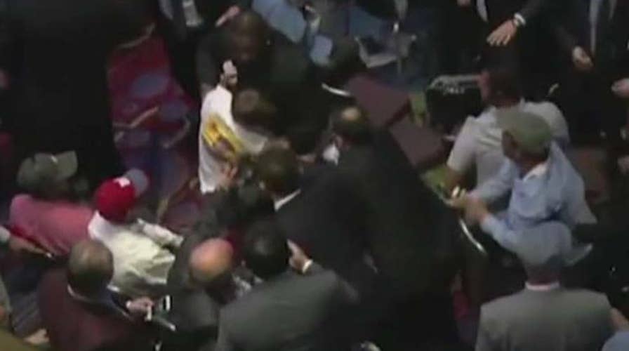 Speech by Turkish leader Erdogan turns violent in NYC