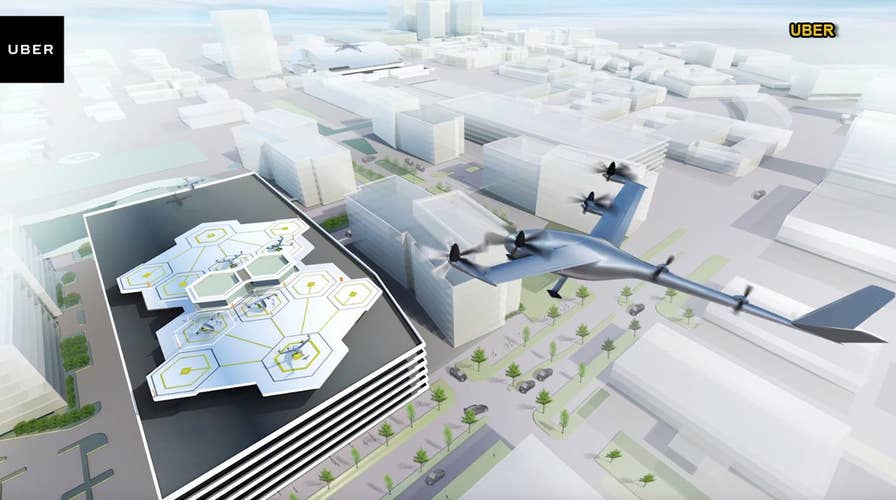 Uber's flying taxis project: First look