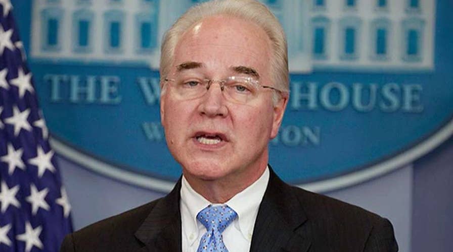 Sec. Tom Price's charter flights under investigation