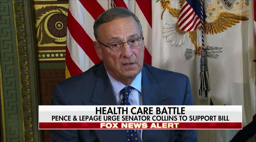 Paul LePage Urges Collins to Support Bill