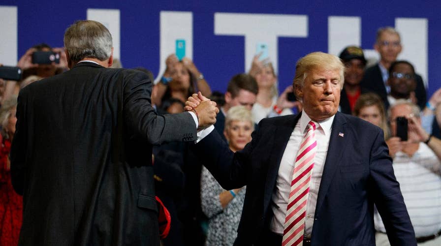 President Trump rallies for Luther Strange in Alabama