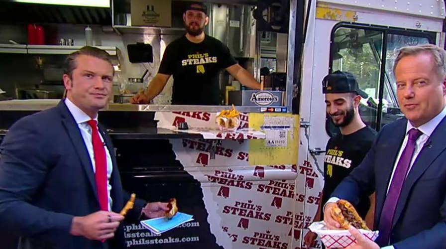 Food truck vendors compete to win Vendy Awards