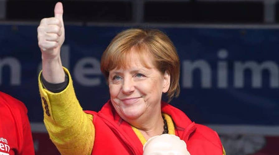 Chancellor Angela Merkel wins re-election in Germany