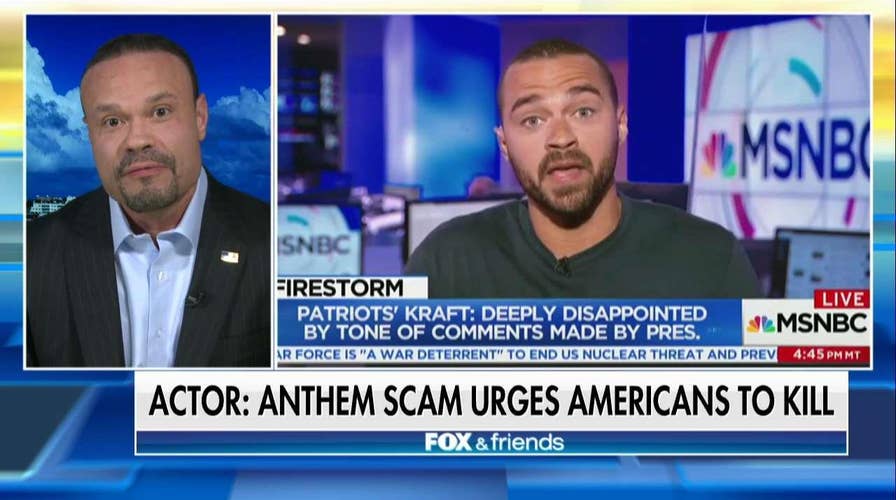 Dan Bongino Rips 'Clown' Actor Who Called Anthem a 'Scam'